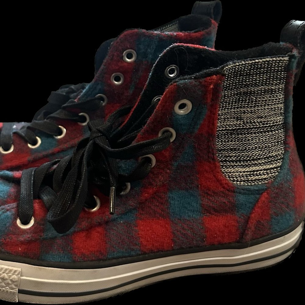Converse Chuck Taylor Woolrich High Tops Size 7.5 (Women's)